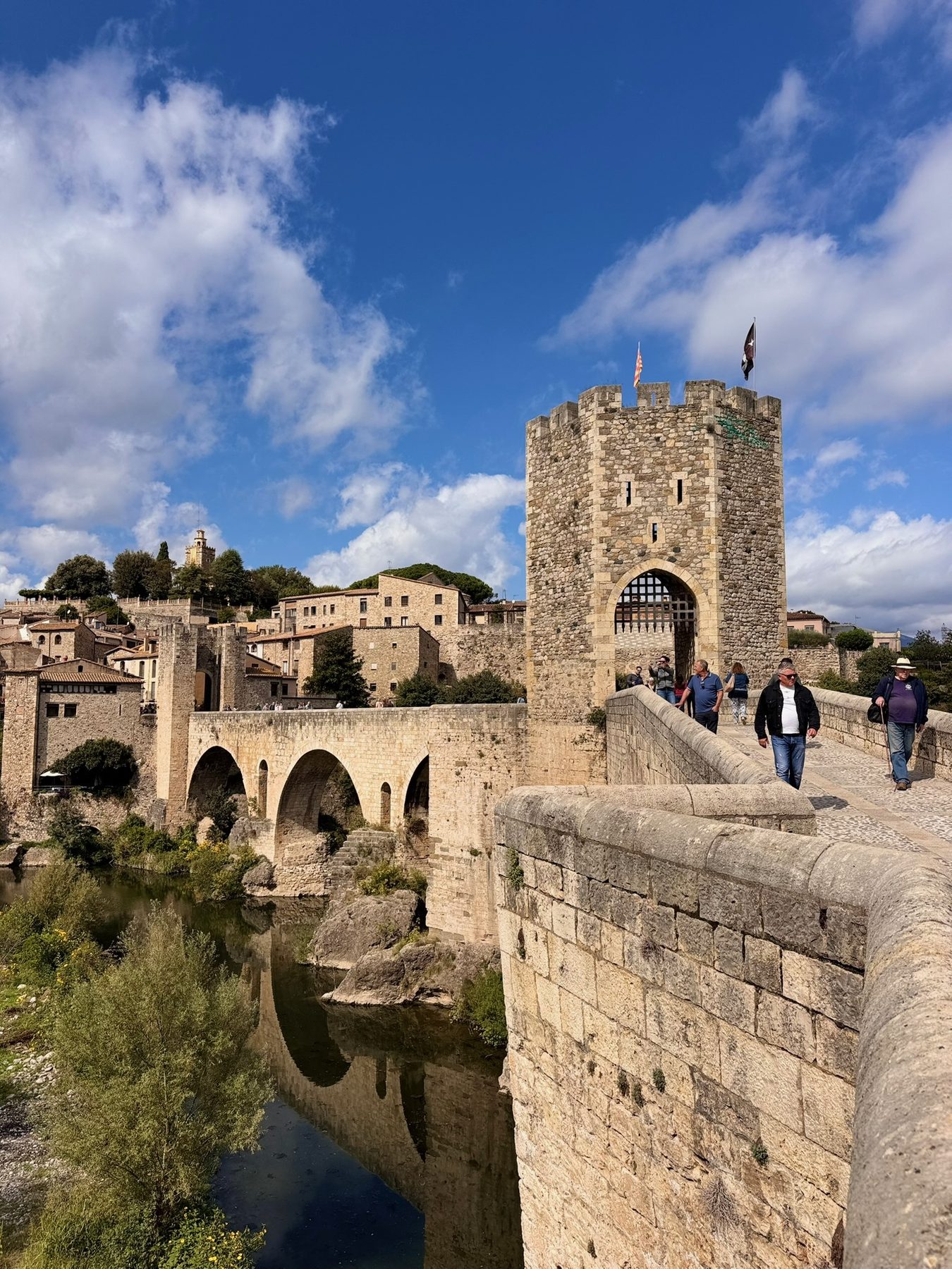 Besalú medieval bridge