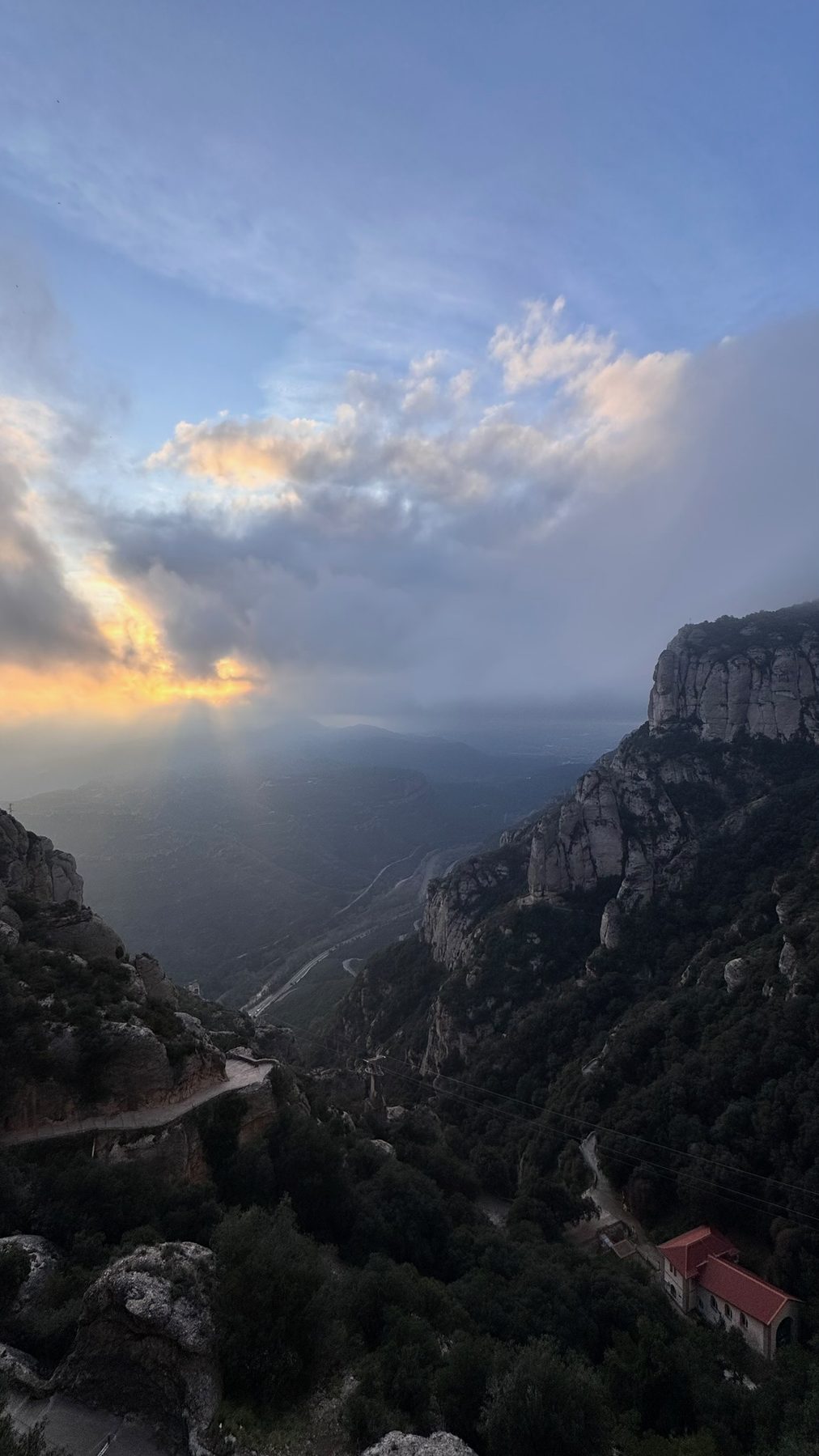 Montserrat mountain range